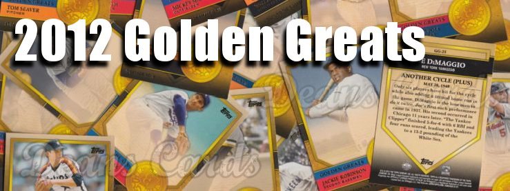 2012 Topps Golden Greats 